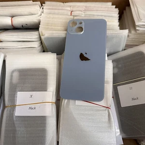 Lot coque arrière de remplacement gros trou pour iPhone 15 14 13 12 11 XS XR 8 - Photo 1 sur 8