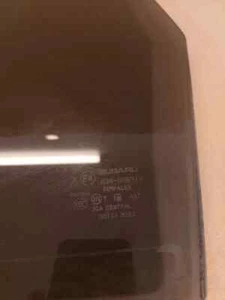 2009-2013 Subaru Forester Left Driver Rear Window Glass OEM 43R-006714 - Picture 1 of 3