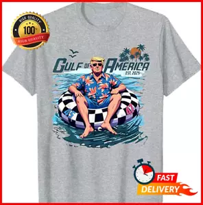 Funny Trump Shirt Gulf Of Us America Est 2025 T-Shirt - Picture 1 of 5