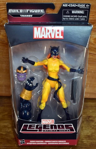 2015 Marvel Legends Hellcat 6" Action Figure Thanos BAF Wave Hasbro Complete Cover