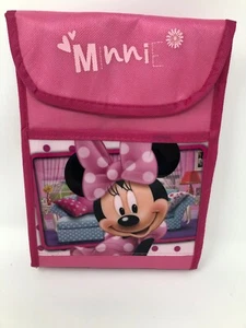 Disney Minnie Mouse Pink Lunch Bag A21 - Picture 1 of 4