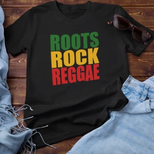 ROOTS ROCK REGGAE T-SHIRT (Ska Dub Deejay Jah Rasta Deejay Tosh Musik Karneval) - Bild 1 von 11