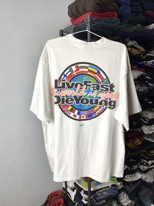 LFDY Live Fast Die Young Art T-Shirt Streetwear Hype L Größe - Bild 1 von 10