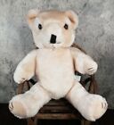 Wang's International 12" Jointed Cream Teddy Bear Firm 100% Cotton Stuffing