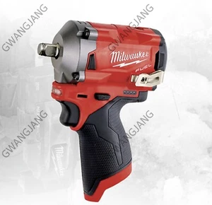 Milwaukee M12 FIWF12-0 COMBUSTIBLE 1/2 pulgada llave de impacto 12 V herramienta desnuda solo cuerpo trabajo hágalo usted mismo - Imagen 1 de 10