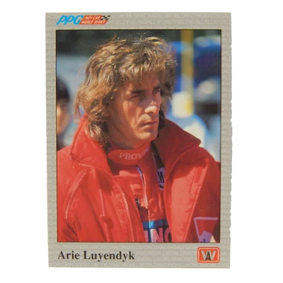 Arie Luyendyk Indy Car World Series A & S Racing Collectables Card #15 - Image 1 of 2