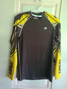 ZIPRAVS Men Women Compression Jiu Jitsu Shirt Athletic Running Training Gym 2XL - Picture 1 of 8