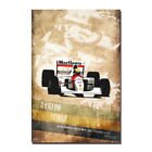 137611 Ayrton Sennaf1 Formula Grand Prix Wall Decor Print Poster