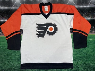 Camiseta deportiva de colección de los 90’s Philadelphia Flyers CCM para hombre talla grande usada Foto 1 de 4