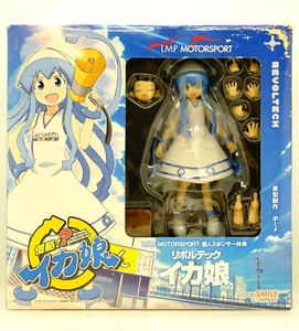 Shinryaku! Figura Ika Musume Squid Girl Revoltech LMP Moter Sport Good Smile Co - Imagen 1 de 21