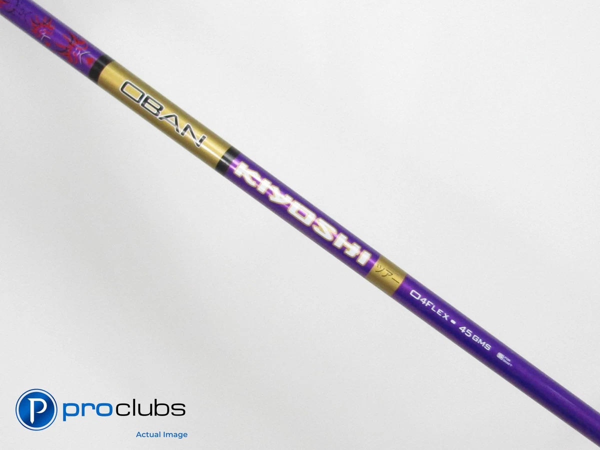 Manche De Driver Oban Kiyoshi Noir 05 - X-Stiff - 85g - Neuf Non Coupé