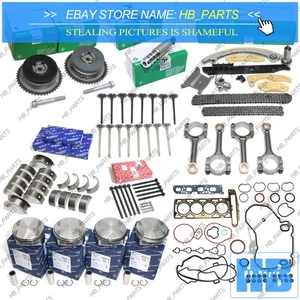 OEM Engine Overhaul Rebuild Kit &Timing Chain set For 10-17 Chevy BUICK GMC 2.4L - Picture 1 of 10