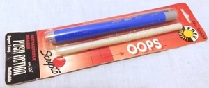 NUOVA GOMMA RICARICABILE RETRATTILE 10509 CON PUSH ACTION 1993 SCRIPTO-TOKAI JAPAN - Foto 1 di 3