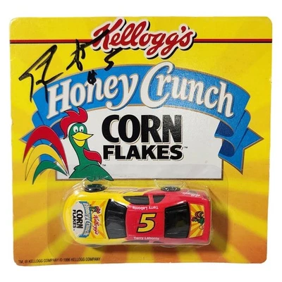 Coche de carreras Kellogg's Vintage 1996 Terry LaBonte #5 NASCAR Honey Crunch Corn Flakes Foto 1 de 4