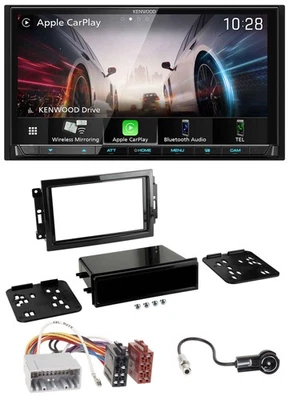 Kenwood MP3 2DIN USB DAB Bluetooth Autoradio für Chrysler PT Cruiser 300C Dodge - Bild 1 von 4