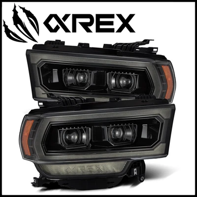 Faros proyectores AlphaRex Alpha-Negro LUXX LED aptos para 19-24 Ram 2500/3500/4500 Foto 1 de 4