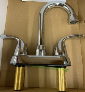 Brandneu Open Box CFG Schiefer 1-Griff Badezimmer Wasserhahn Chrom - Bild 1 von 6