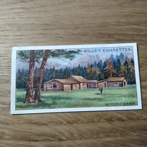 Overseas Dominions (Canada) 1914 Wills Cigarette Cards - settlers ranch no.24 - Picture 1 of 2