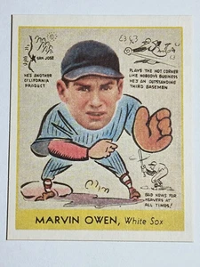 1976 TCMA Goudey Reprints #287 Marv Owen 1938 Goudey (NM) - Picture 1 of 2