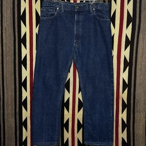 Vintage Levi’s 505 Jeans 36.5x30 Big E Selvedge Denim 60s USA Scovil Zipper - Picture 1 of 23