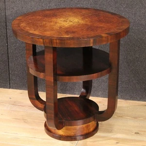 Art deco side table living room furniture vintage art 20th century Italian - Picture 1 of 12