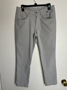 Travis Mathew Pants Classic Light Gray Size 30 Golf Performance - Picture 1 of 10