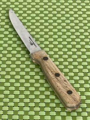 芝加哥餐具不锈钢实用刀 4 1/2 英寸刀片全唐台湾 - 8 7/8 — 第 1/4 张图片