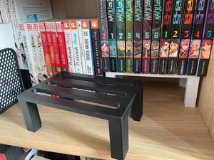 Manga Shelf Riser Stand – Printed Display Organizer for Manga, Anime Figures, - Picture 1 of 3