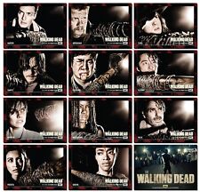 THE WALKING DEAD Season 7 - 11 Card Set - Who Will Face Lucille? Rick Daryl