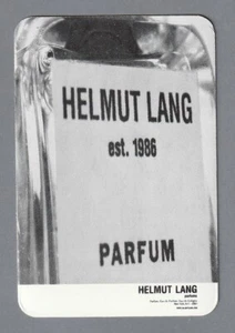 Liquatouch advertising card - advertising card - Helmut Lang - Picture 1 of 1