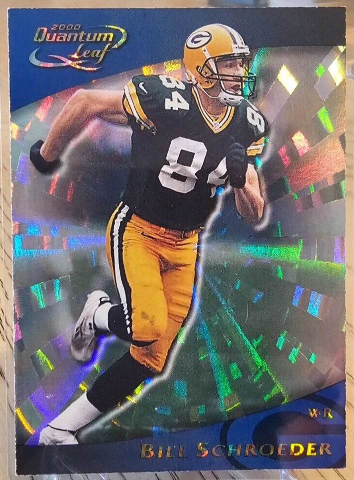 2000 Quantum Leaf Bill Schroeder #116 Green Bay Packers - Image 1 of 2