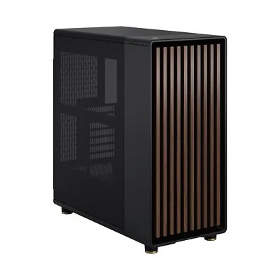 Fractal Design North Charcoal Black Gaming Gehäuse Mesh Seitenfenster - Bild 1 von 4