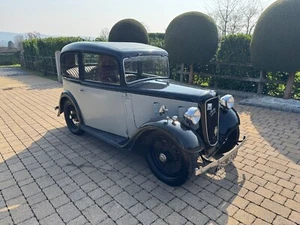 1935 AUSTIN 7 RUBY BLACK / GREY/TAN MECHANICALLY VERY GOOD, DRIVES WELL - Picture 1 of 16