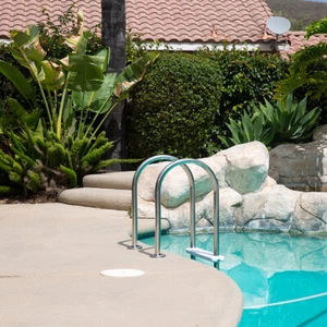 5-Step Stainless Steel Swimming Pool Ladder For In-Ground Pools Indoor/Outdoor - Picture 1 of 11