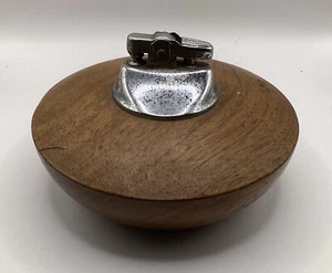 VINTAGE RONSON RICHMOND WOOD CASED TABLE LIGHTER UNTESTED - Picture 1 of 8