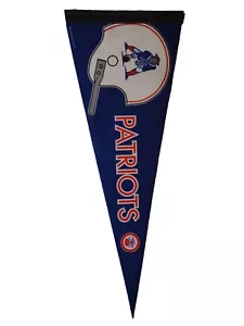 NFL PATRIOTAS DE NUEVA INGLATERRA/LOGO CLÁSICO BANDERÍN PREMIUM 12" X 30" - Imagen 1 de 8