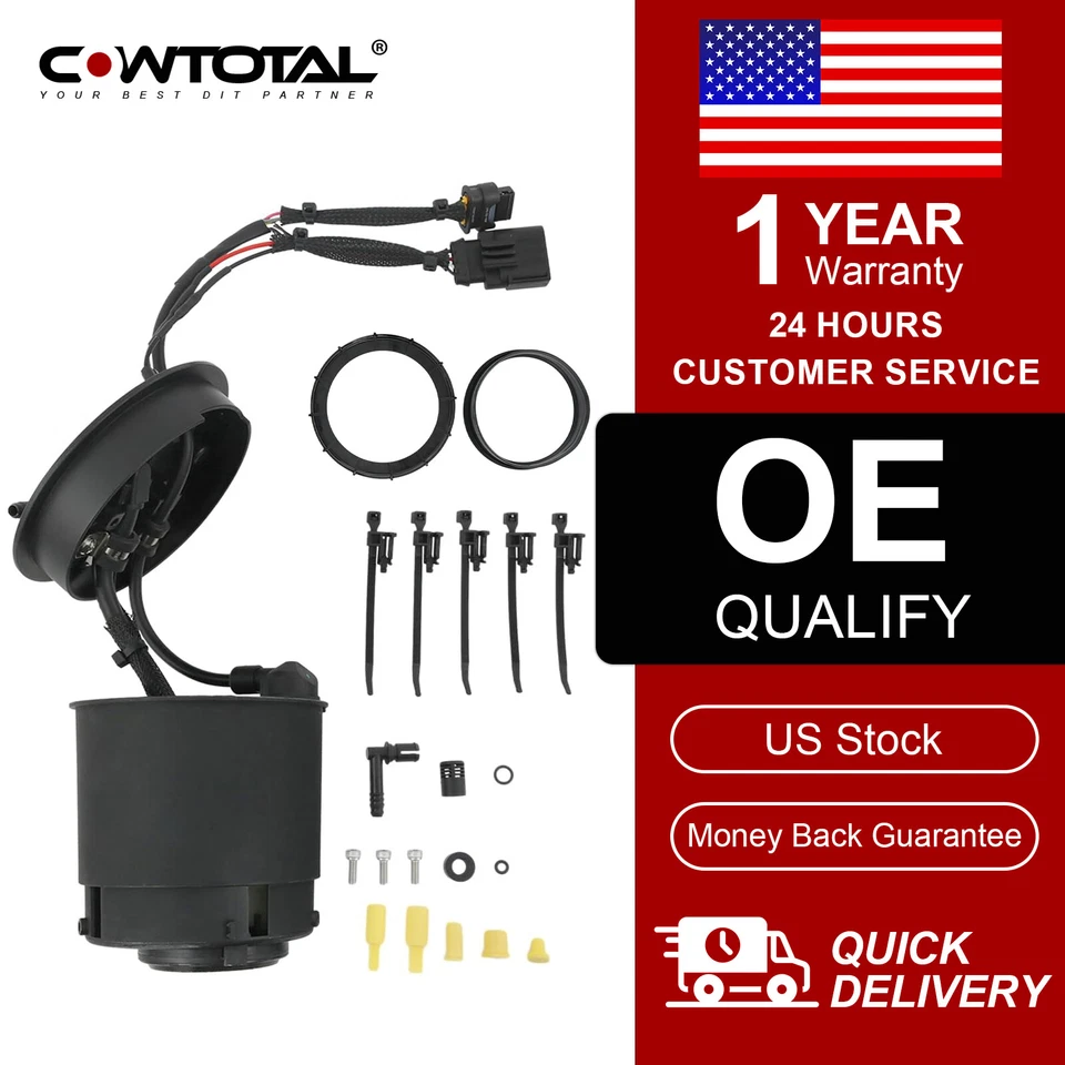 Diesel Exhaust Fluid Heater DEF Urea Pump Kit For Volkswagen Passat 2012-15 2.0L Foto 1 de 4