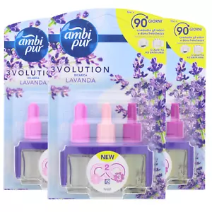 3 Ambi Pur 3Volution Lavendel Lavanda Lufterfrischer je 20ml Nachfüller Raumduft - Bild 1 von 3