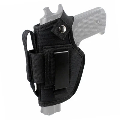 Concealed Carry Holster IWB OWB Holster with Magazine Slot Metal Clip Gun Bag - Image 1 of 4