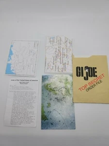 GI JOE Order File ACCESSORY FOR 12" ACTION FIGURE 1/6 SCALE 1:6 21st Century  - Picture 1 of 7