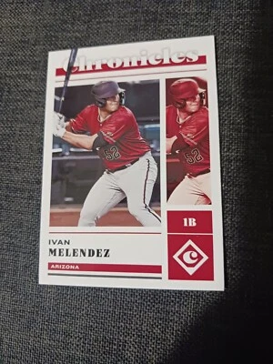 2023 Panini Chronicles Ivan Melendez Rookie #21 Diamondbacks RC - Image 1 of 2