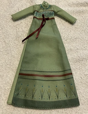 Disney Frozen Anna Muñeca 10" Camisón Vestido Verde Usado en Excelente Condición!! Foto 1 de 3