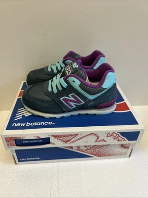 New Balance 574 Lace Sneakers KL574STI  Size 8 Toddler Kid's New In Box - Image 1 of 4