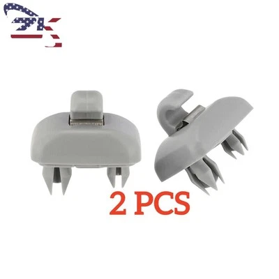 2 PIEZAS Parasol Gris Clip Soporte Gancho para Audi A3 S3 A4 S4 A5 S5 Q3 Q5 8U0857562A Foto 1 de 4