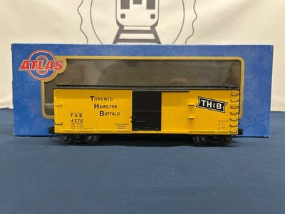 Coche de caja de madera doble forrada Atlas O Toronto, Hamilton & Buffalo #4576 8311-1 Foto 1 de 3