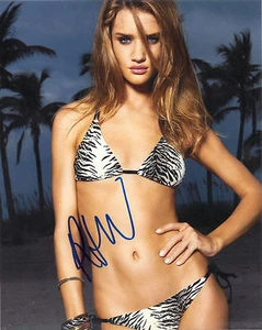 Rosie Huntington-Whiteley Autograph Transformers Sexy Autograph - Picture 1 of 1