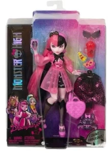 Monster High Puppe G3 Draculaura Modepuppe mit Haustier Fledermaus Neu Versiegelt - Bild 1 von 2