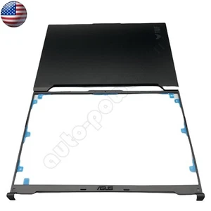 Black Top Case Back Cover Lid & Bezel For ASUS TUF Gaming A16 FA617 FX617 FX607 - Picture 1 of 8