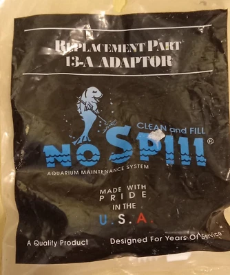 Python Aquarium No Spill Gravel Vac Replacement Male/Female Parts & Adapters - Image 1 of 3