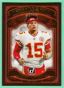 2020 Donruss Legends of the Fall LF- PMH Patrick Mahomes KC Chiefs QB - Picture 1 of 1